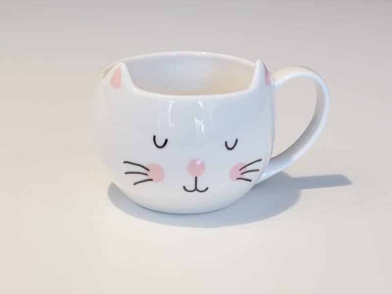 Kubek ceramiczny Kotek - obrazek 2